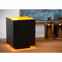 Luminaires Lucide Lampe de table Lucide SUZY Noir, 1 lumière* Lampes À Poser