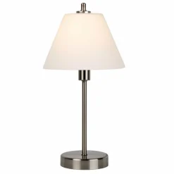 Luminaires Lucide Lampe de table Lucide TOUCH Nickel mat, 1 lumière