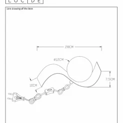 Luminaires Lucide Lampe de table Lucide YONI Noir, 1 lumière