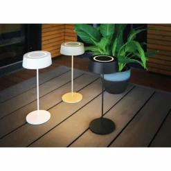 Luminaires Lutec Lampe de table Lutec COCKTAIL LED Noir, 1 lumière