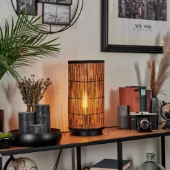 Luminaires Scandinaves-hofstein Lampe de table Maili Noir, 1 lumière