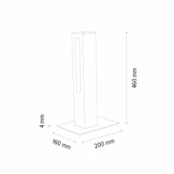 Luminaires Scandinaves-hofstein Lampe de table Mansupa LED Écru, Noir, 1 lumière