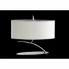 Lampes En Tissu-Luminaires Mantra Lampe de table Mantra Eve Chrome, 2 lumières