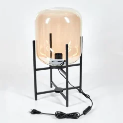 hofstein Lampe de table Manzano Noir, 1 lumière