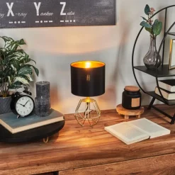 Lampes En Tissu-hofstein Lampe de table Marang Laiton, 1 lumière