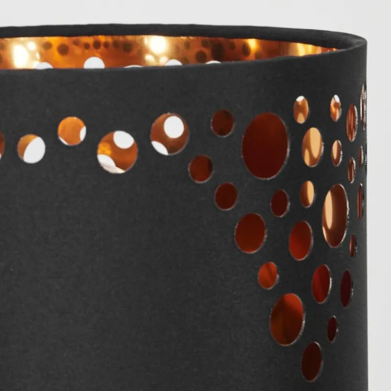 Lampes En Tissu-hofstein Lampe de table Marbach Noir, 1 lumière