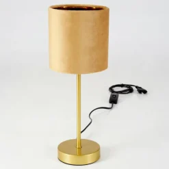 Lampes Dorées-hofstein Lampe de table Maripi Or, 1 lumière