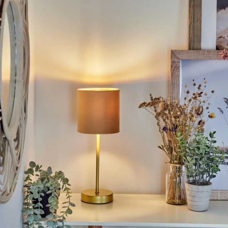 Lampes Dorées-hofstein Lampe de table Maripi Or, 1 lumière