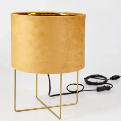 Lampes Dorées-hofstein Lampe de table Maripi Or, 1 lumière