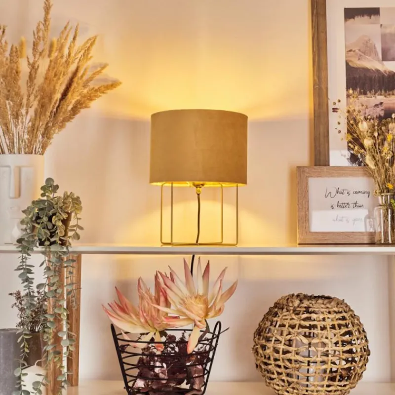 Lampes Dorées-hofstein Lampe de table Maripi Or, 1 lumière