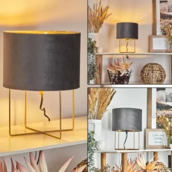 Lampes Dorées-hofstein Lampe de table Maripi Or, 1 lumière