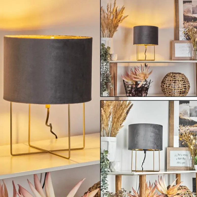 Lampes Dorées-hofstein Lampe de table Maripi Or, 1 lumière