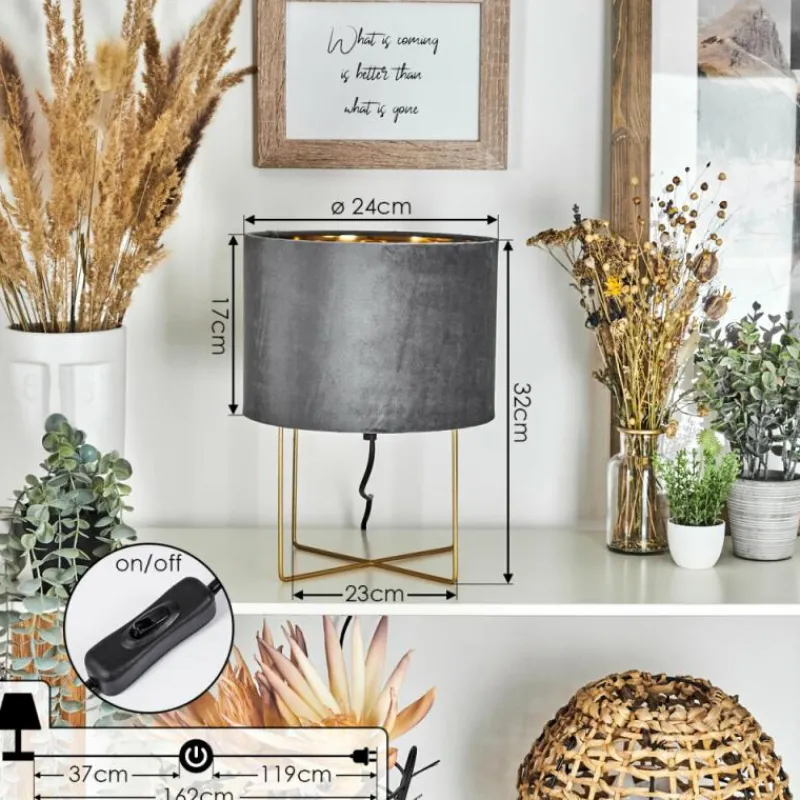 Lampes Dorées-hofstein Lampe de table Maripi Or, 1 lumière