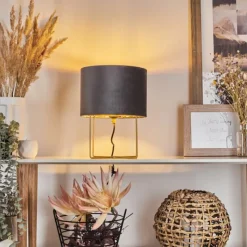 Lampes Dorées-hofstein Lampe de table Maripi Or, 1 lumière