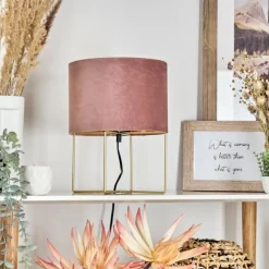 Lampes Dorées-hofstein Lampe de table Maripi Or, 1 lumière