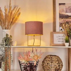 Lampes Dorées-hofstein Lampe de table Maripi Or, 1 lumière