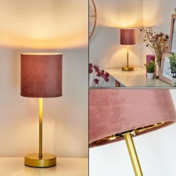 Lampes Dorées-hofstein Lampe de table Maripi Or, 1 lumière