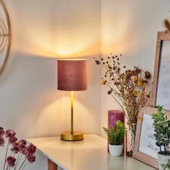 Lampes Dorées-hofstein Lampe de table Maripi Or, 1 lumière