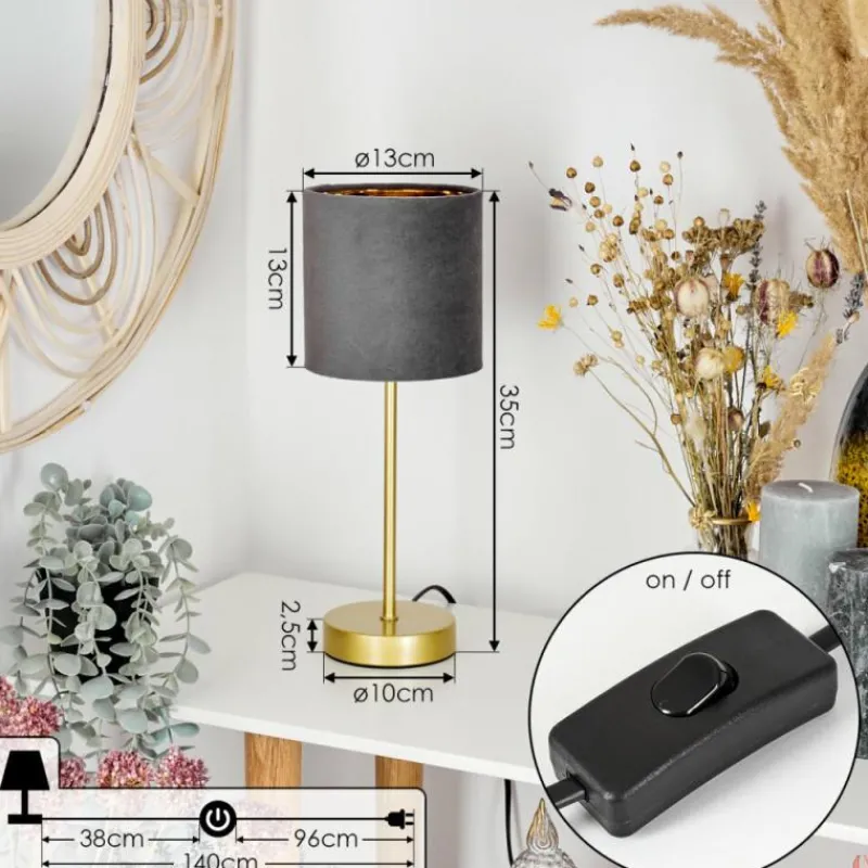 Lampes Dorées-hofstein Lampe de table Maripi Or, 1 lumière