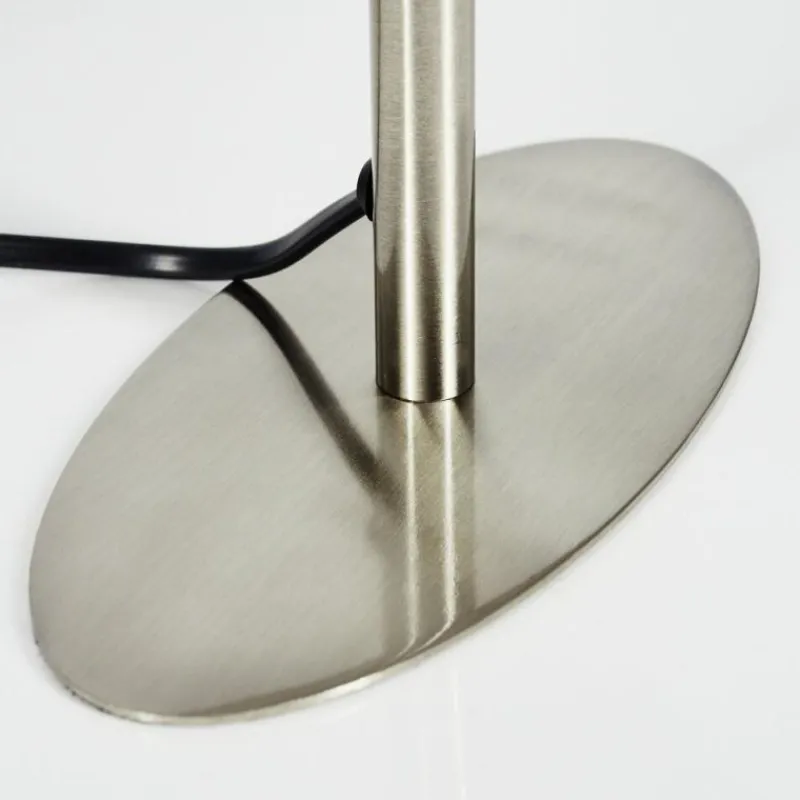 Lampes En Tissu-hofstein Lampe de table Mavulu Nickel mat, 1 lumière