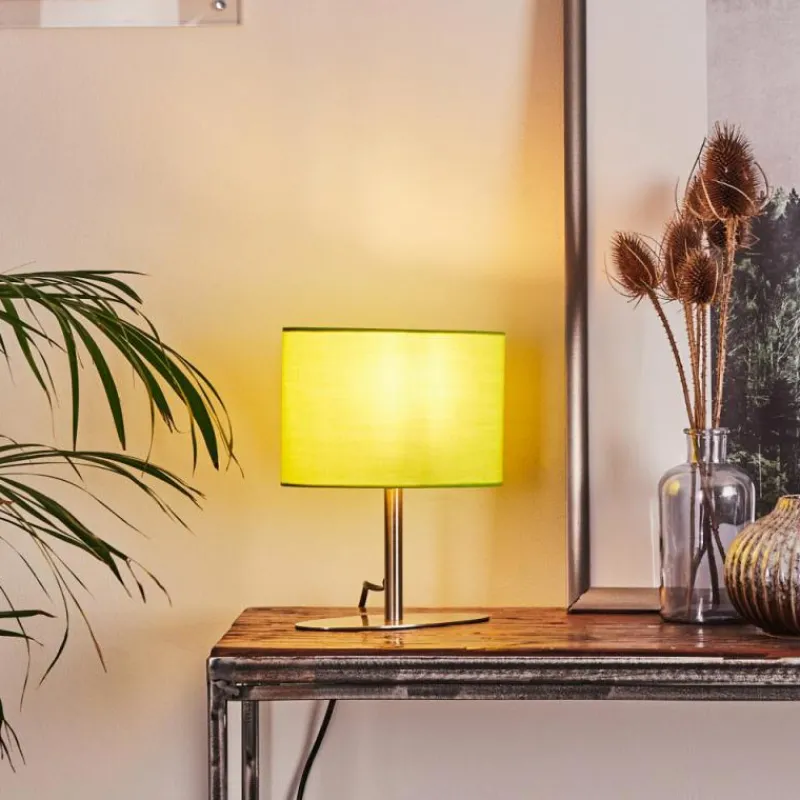 Lampes En Tissu-hofstein Lampe de table Mavulu Nickel mat, 1 lumière