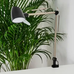 hofstein Lampe de table Mildura LED Noir, Blanc, 1 lumière* Lampes À Poser