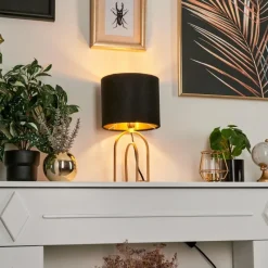 Lampes Dorées-hofstein Lampe de table Miravale Or, 1 lumière