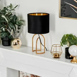 Lampes Dorées-hofstein Lampe de table Miravale Or, 1 lumière