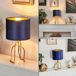 Lampes Dorées-hofstein Lampe de table Miravale Or, 1 lumière