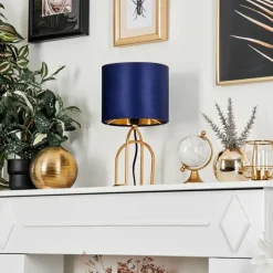 Lampes Dorées-hofstein Lampe de table Miravale Or, 1 lumière