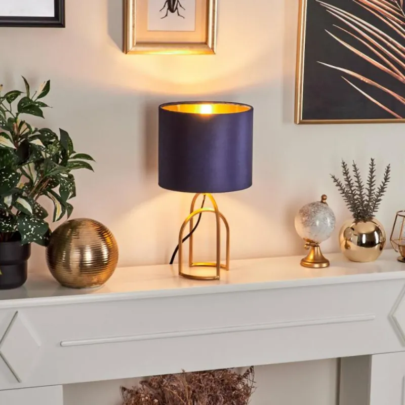 Lampes Dorées-hofstein Lampe de table Miravale Or, 1 lumière