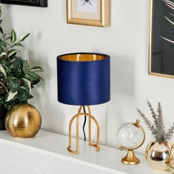 Lampes Dorées-hofstein Lampe de table Miravale Or, 1 lumière