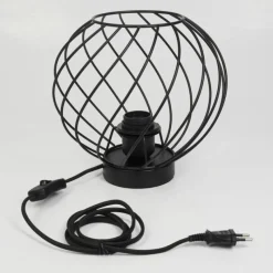 Lampes Industrielles-hofstein Lampe de table Miton Noir, 1 lumière