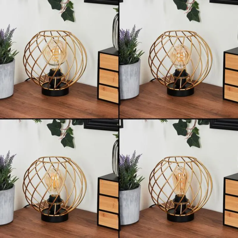 Lampes Industrielles-hofstein Lampe de table Miton Noir, 1 lumière