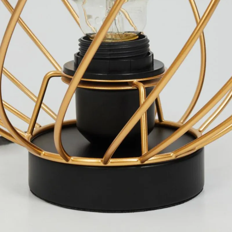 Lampes Industrielles-hofstein Lampe de table Miton Noir, 1 lumière