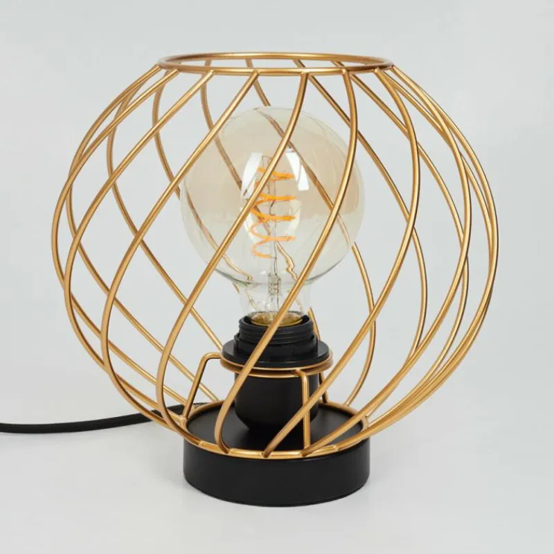 Lampes Industrielles-hofstein Lampe de table Miton Noir, 1 lumière