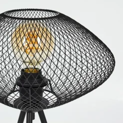 hofstein Lampe de table Moholm Noir, 1 lumière* Lampes À Poser