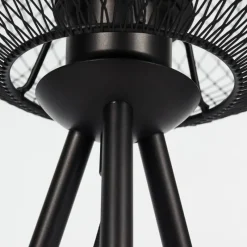 hofstein Lampe de table Moholm Noir, 1 lumière* Lampes À Poser