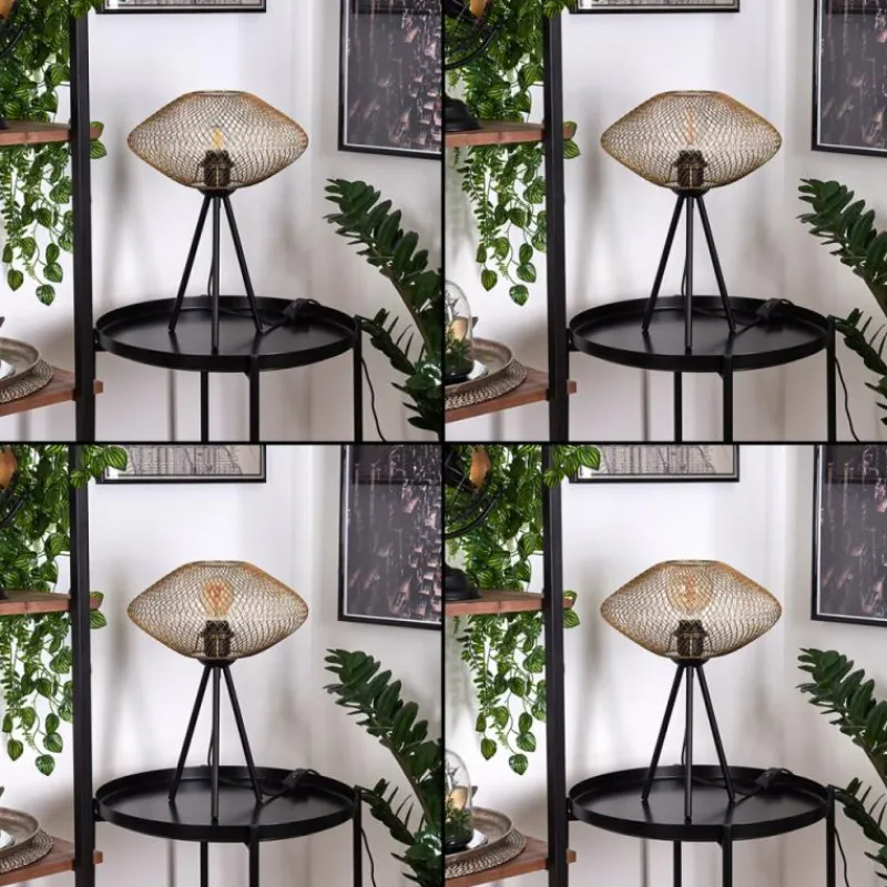 Lampes Dorées-hofstein Lampe de table Moholm Noir, 1 lumière