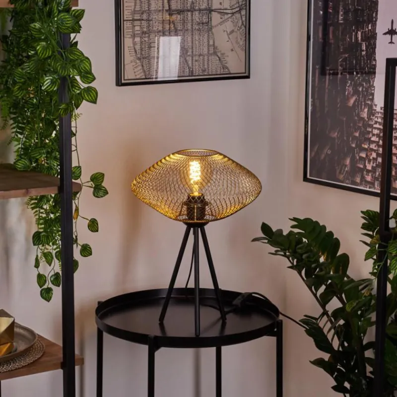 Lampes Dorées-hofstein Lampe de table Moholm Noir, 1 lumière