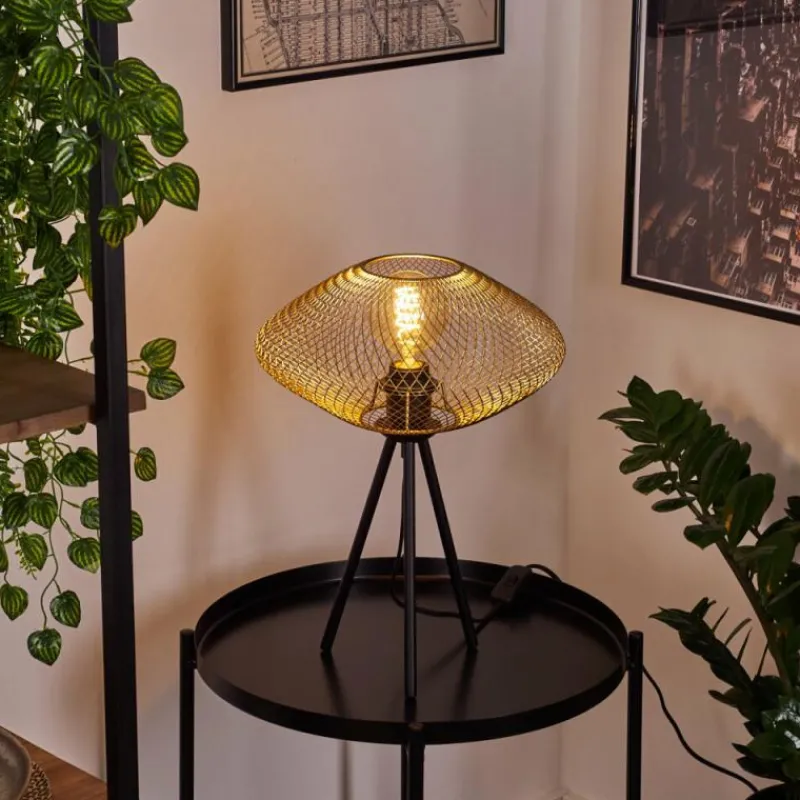 Lampes Dorées-hofstein Lampe de table Moholm Noir, 1 lumière