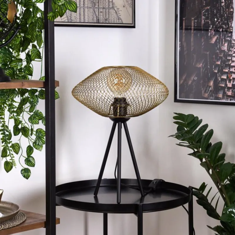 Lampes Dorées-hofstein Lampe de table Moholm Noir, 1 lumière