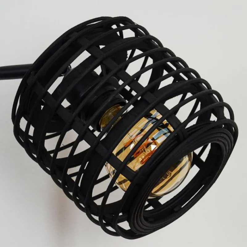 Lampes Industrielles-hofstein Lampe de table Mongolei Noir, 1 lumière