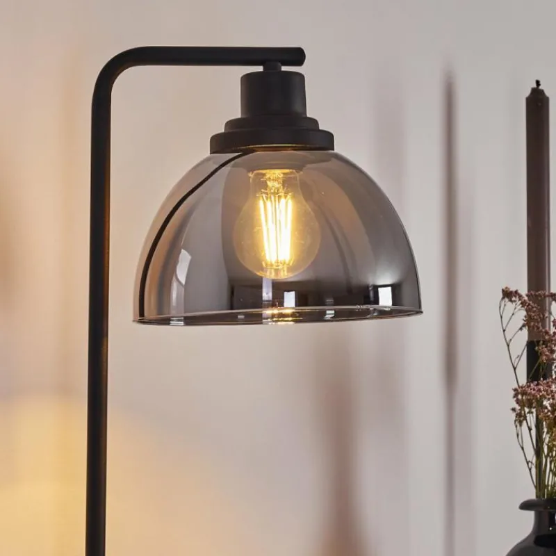 hofstein Lampe de table Morzine Noir, 1 lumière