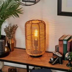 Luminaires Scandinaves-hofstein Lampe de table Mulstrand Écru, Noir, 1 lumière