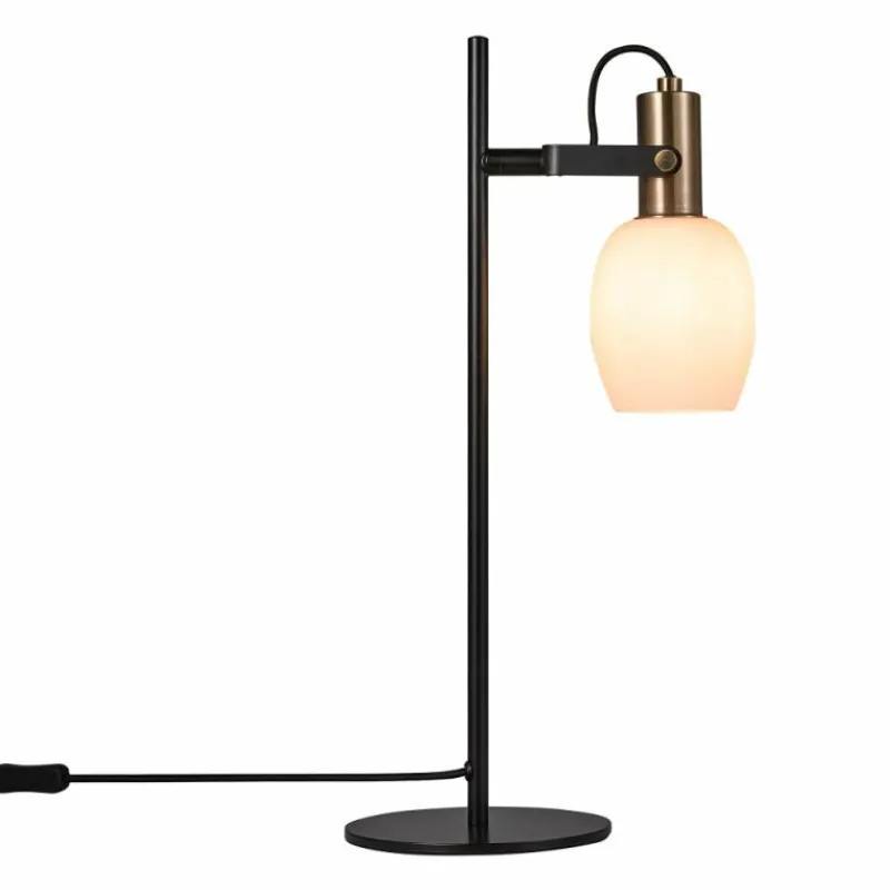 Luminaires Nordlux Lampe de table Nordlux ARILD Noir, 1 lumière