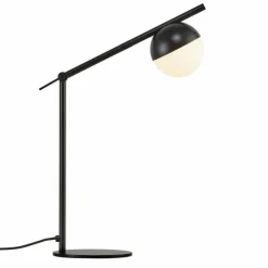 Luminaires Nordlux Lampe de table Nordlux CONTINA Noir, 1 lumière