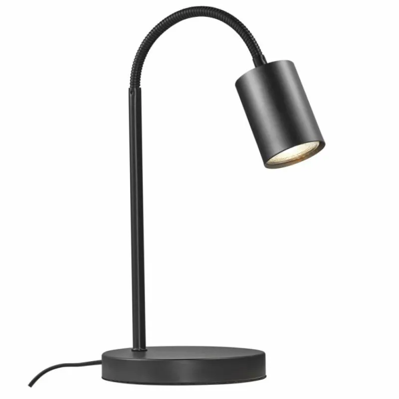 Luminaires Scandinaves-Luminaires Nordlux Lampe de table Nordlux EXPLORER Noir, 1 lumière