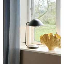 Luminaires Scandinaves-Luminaires Nordlux Lampe de table Nordlux FREYA Noir, 1 lumière