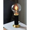 Luminaires Nordlux Lampe de table Nordlux GALLOWAY Laiton, Noir, 1 lumière* Lampes À Poser